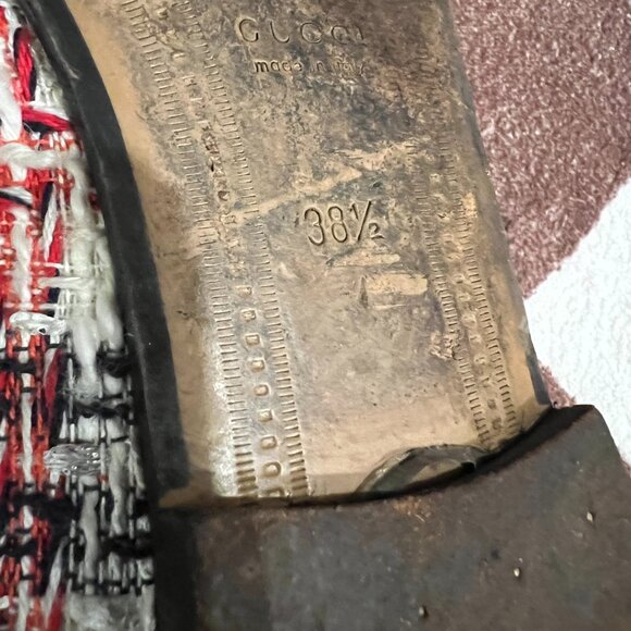 Limited edition Gucci tweed loafer - US wm 8 - Picture 5 of 5